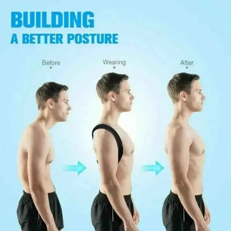 Adjustable Unisex Back Posture Corrector for Enhanced Comfort and Confidence