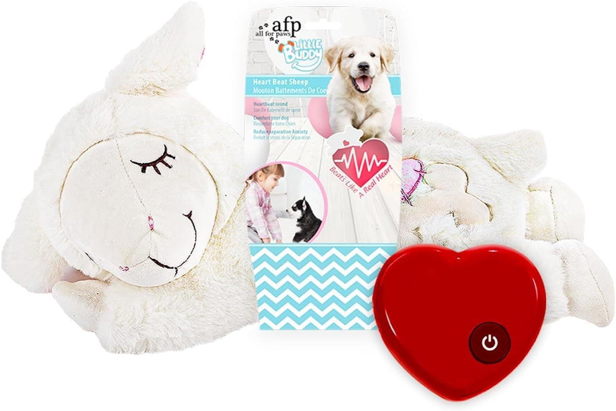 Heartbeat Comfort Pup - Anxiety Relief Plush Toy for Puppies & Dogs