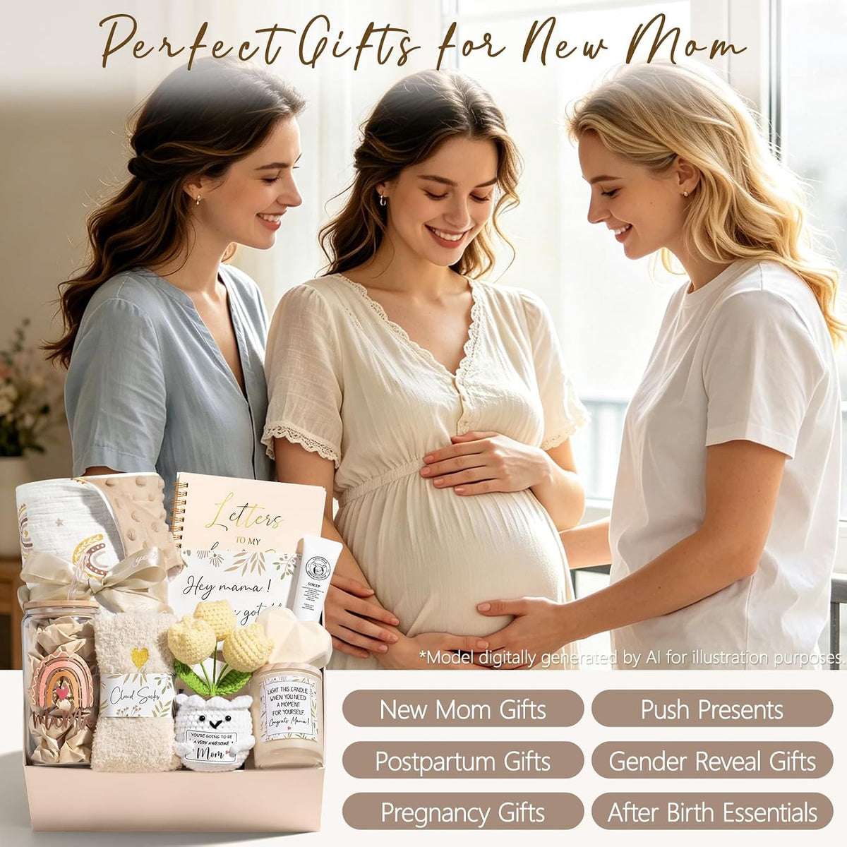 New Mom Care Package Postpartum Essential Pregnancy Gifts for New Mom to Be