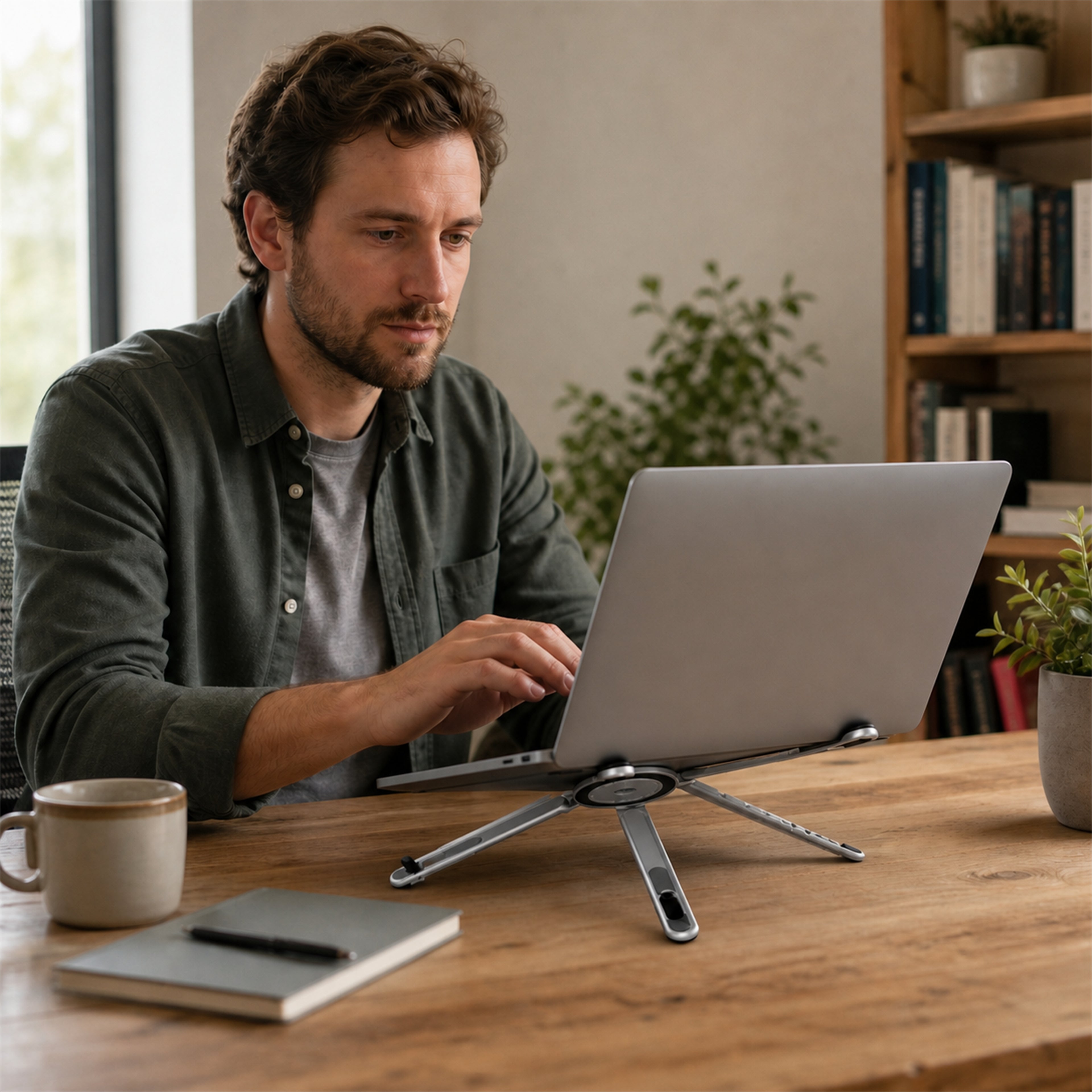 FlexStand 3-in-1 Laptop & Phone Stand